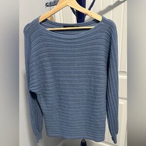ZESICA Women's Blue Sweater